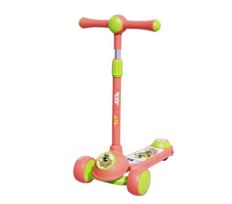 kids Pedal Scooter With Music and Light