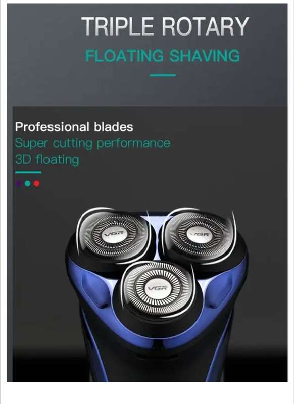 VGR Electric Shaver Rechargeable Cordless
