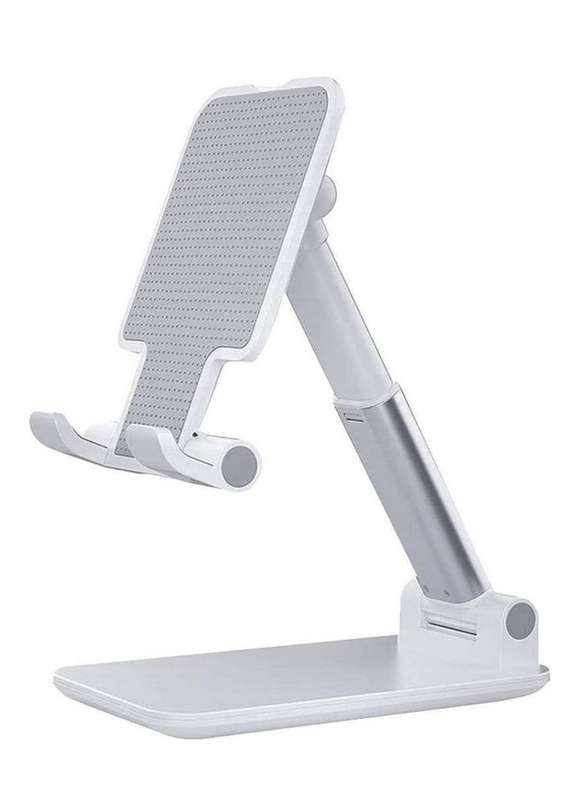Folding Desktop Stand Holder for Mobile Phones and Tablets up to 11, Adjustable Height and Angle