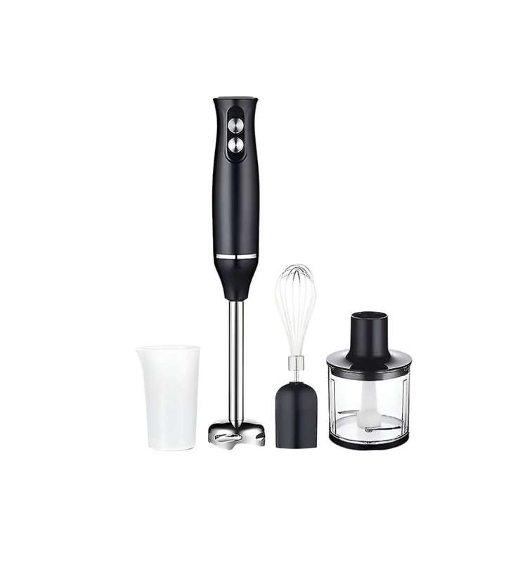 500W 4-in-1 Stainless Steel Hand Blender