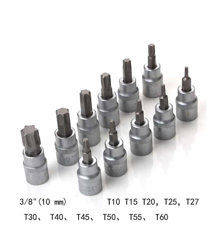 34-Piece Socket Spanner Male and Female Bit Set