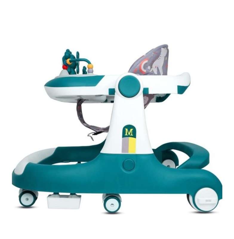 Baby's 4 in 1 Walker and Walking Ring - Turquoise