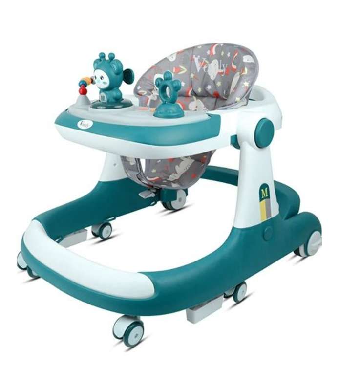 Baby's 4 in 1 Walker and Walking Ring - Turquoise