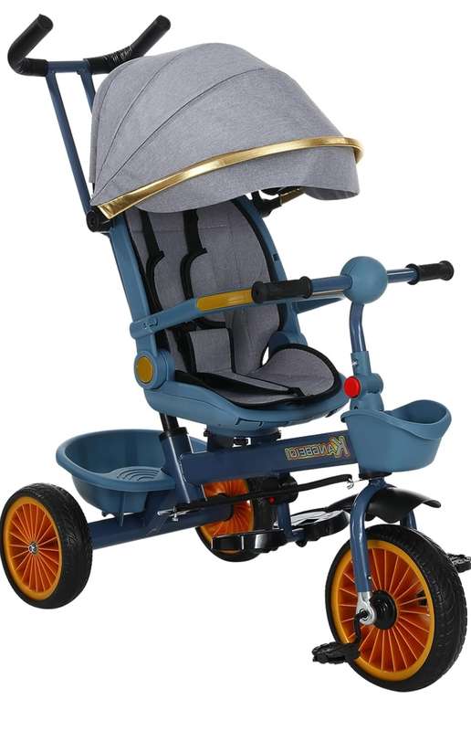 Baby Tricycle, Toddler Tricycle with Adjustable Parent Handle