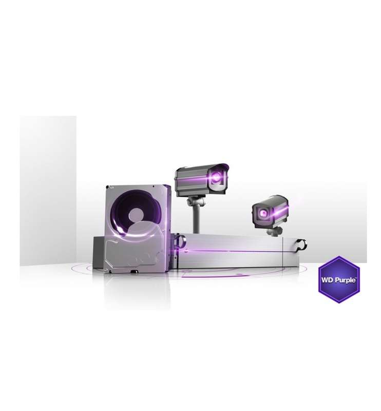 WESTERN DIGITAL WD Purple 5400RPM 64MB Cache 3.5" - 1TB
