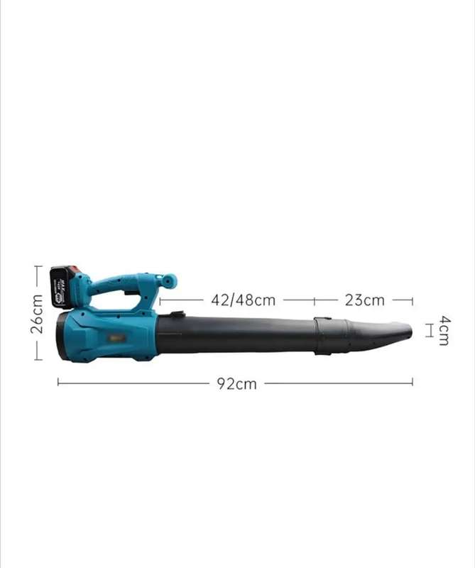 21V Lithium Battery Cordless Leaf Blower - 200km/H