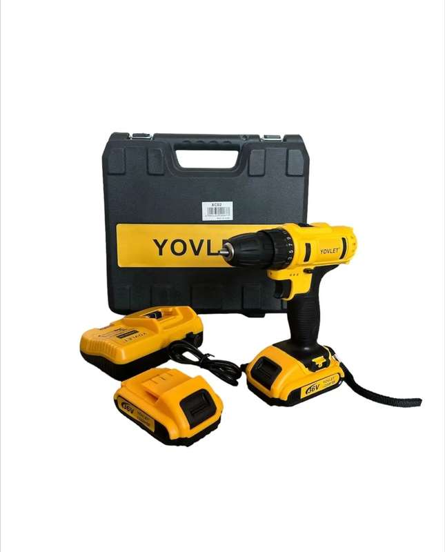 YOVLET 36V Electric Household Drill with Tools CORDLESS