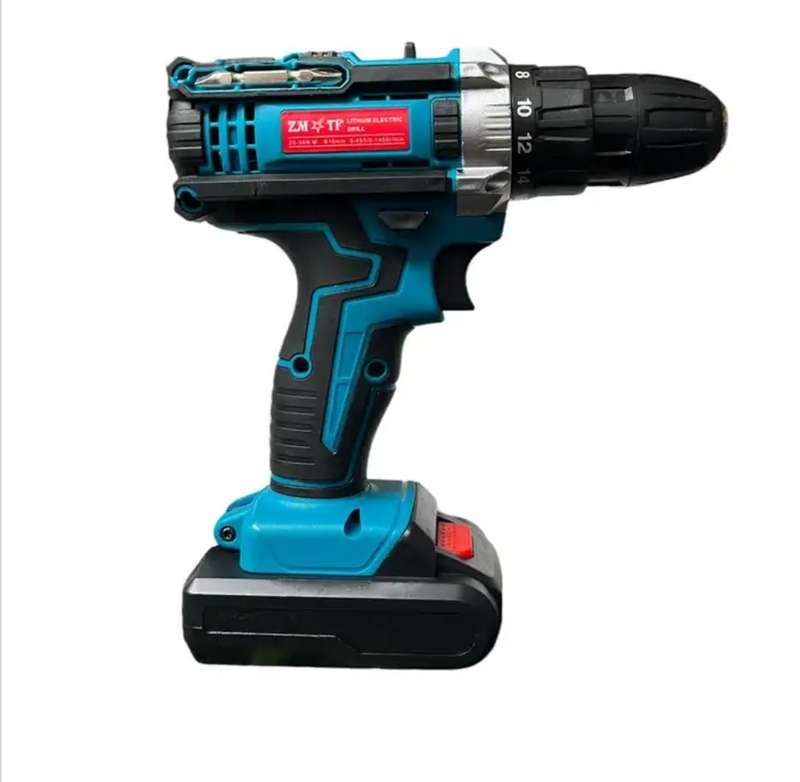 21V Electric Household Drill CORDLESS - Blue