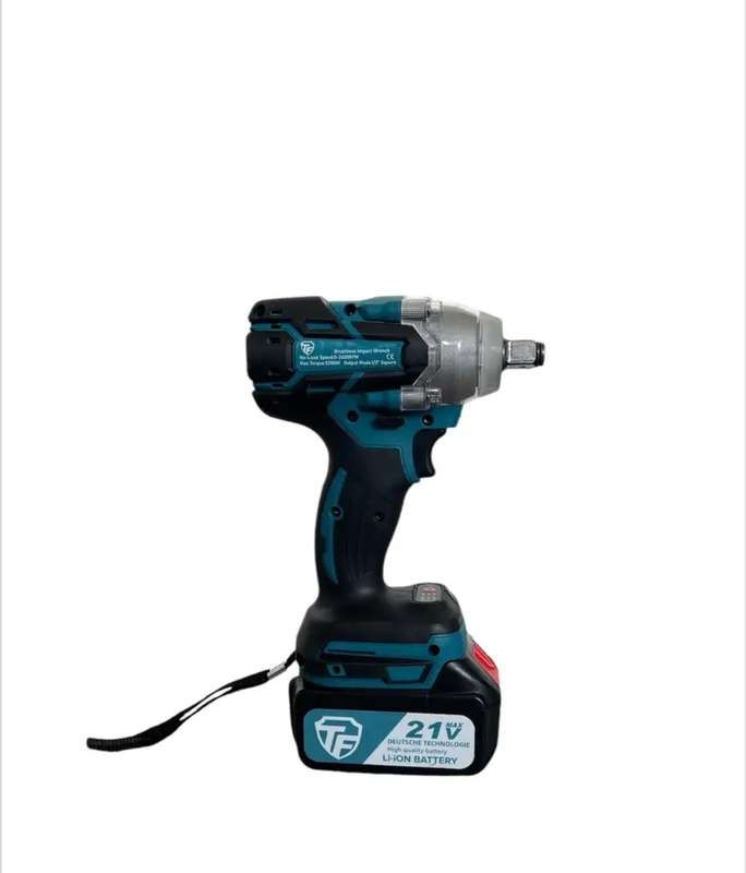 21V Brushless 1/2 Inch Impact Wrench with Tools - CORDLESS