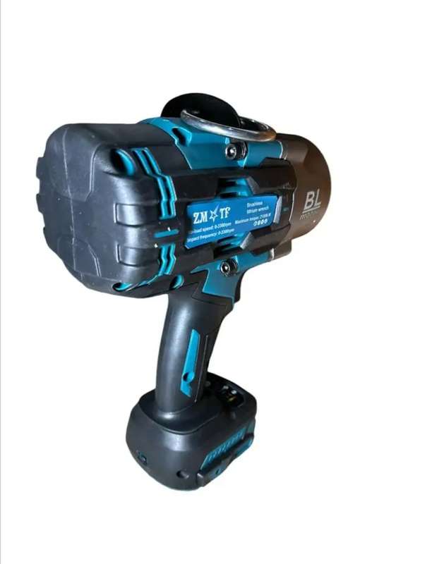 48V 3/4 Inch BRUSHLESS Impact Wrench for Busses and Trucks - Cordless