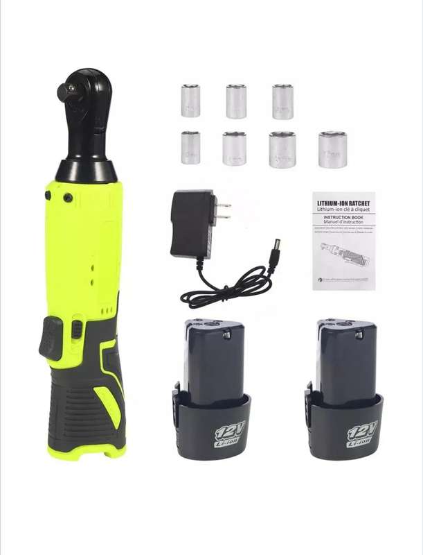 12V Right Angle Ratchet Wrench CORDLESS