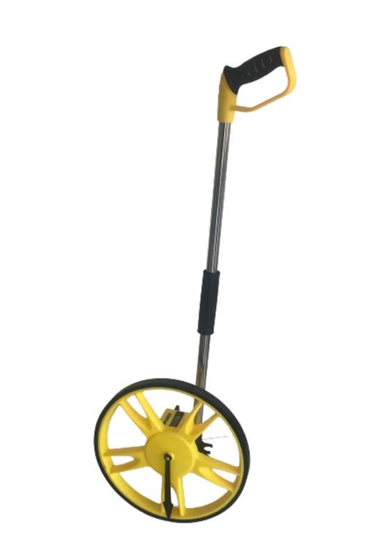 Mechanical measuring wheel