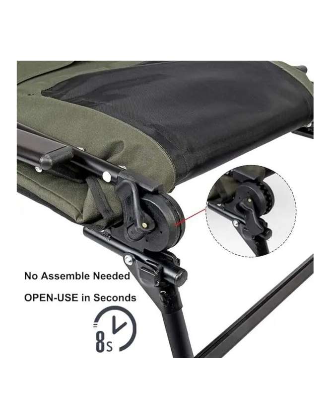 CampsBerg - Extra Large Carp Luxury Camping Chair/Bed