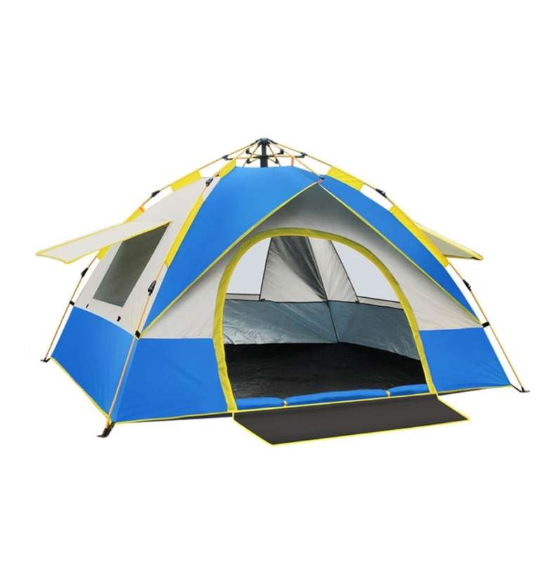 Olive Tree - Instant Automatic Pop-up Family Tent for 3 People