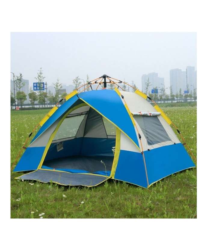 Olive Tree - Instant Automatic Pop-up Family Tent for 3 People