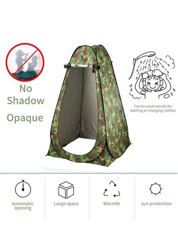 Outdoor Camping Automatic Shower Changing