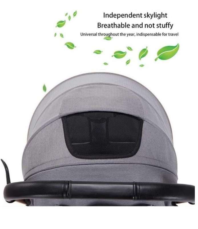 Premium Convertible Stroller With Flippable Handle