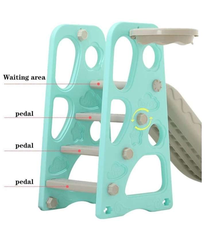 3-in-1 Swing and Slide Set for Kids - Freestanding Climber Set