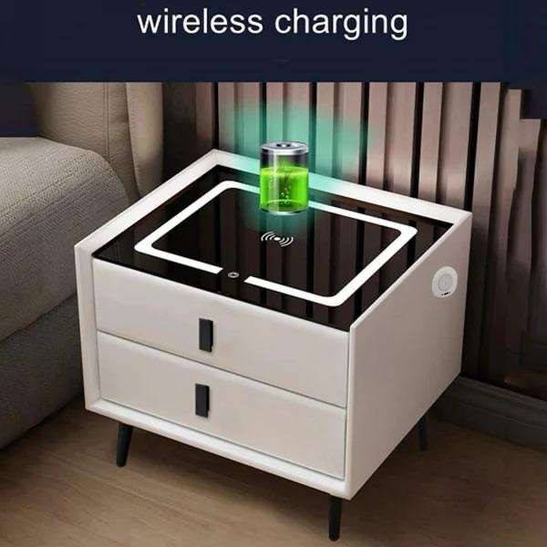 Modern Wireless Smart Bedside Table