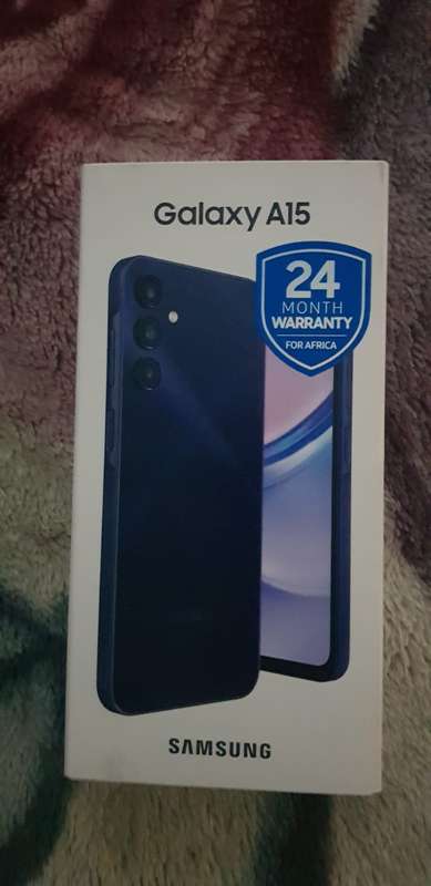 Boxed Samsung A15 5G, Android 14, 4GB Ram, 128GB, Dual Sim, Battery 5000Ahms, All Network Unlocked