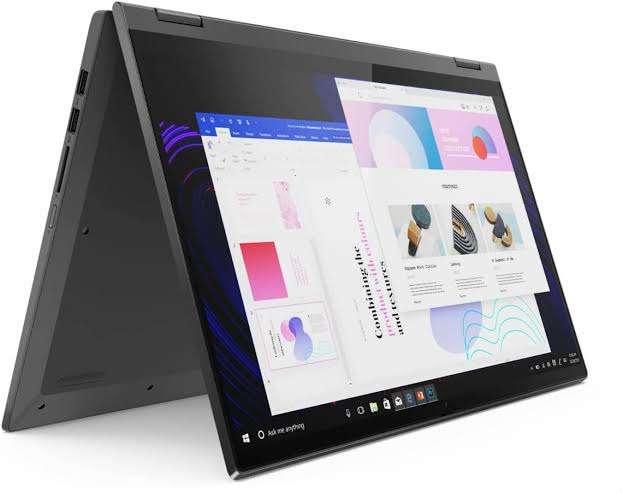 Lenovo IdeaPad Flex 5 2in 1, AMD Ryzen 3, 512MB GPU, 4GB, 512GB Nvem M.2,  Touch Screen, WIFI,  Good