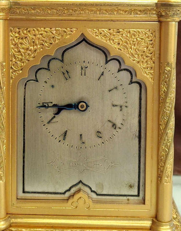 Ottoman Carriage clock
