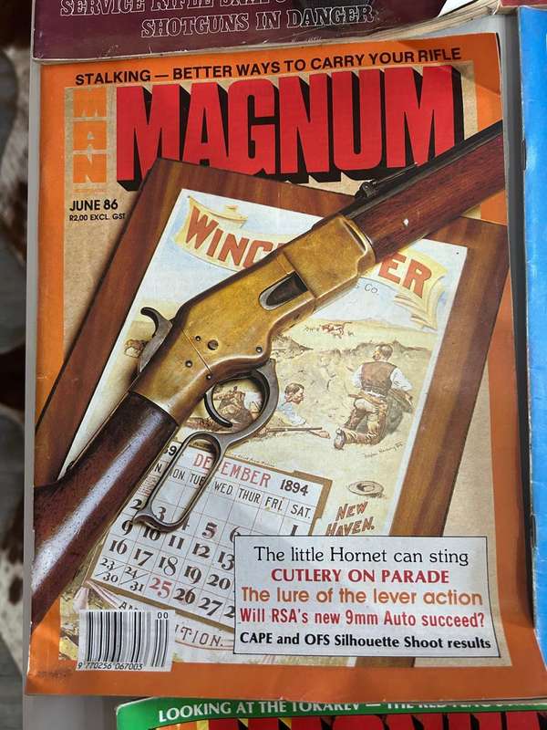 Magnum Magazines 1986, Handgunner 1986, Guns 1986,  with Guns & Ammo November 1978