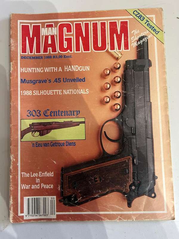Magnum Man Magazines 1988 Jan - Sept also Dec