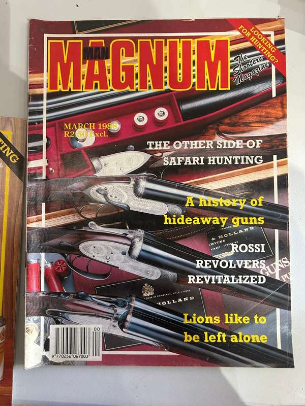Magnum Man Magazines 1988 Jan - Sept also Dec