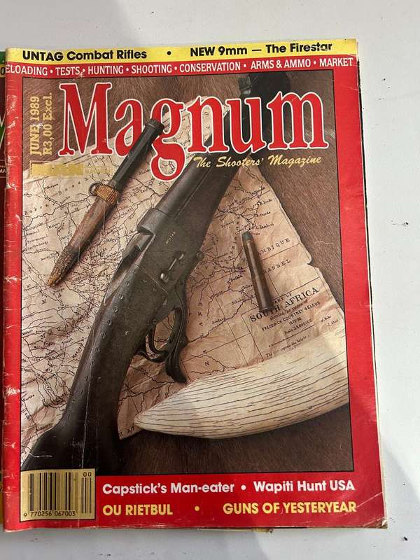 Magnum Man Magazines 1989 Jan - Sept
