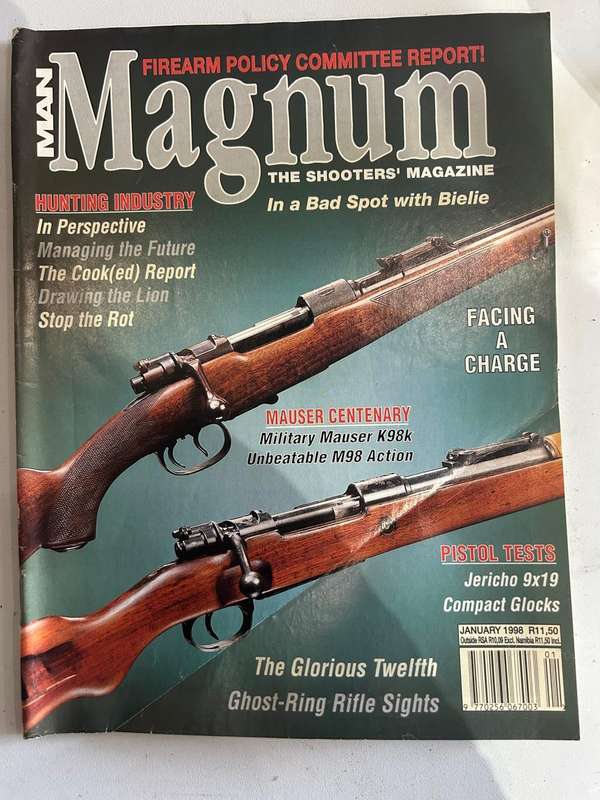 Magnum Man the Shooters Magazine January 1998