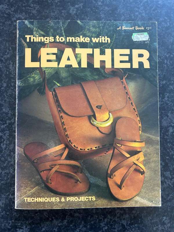 Things to make with Leather - Techniques and projects book