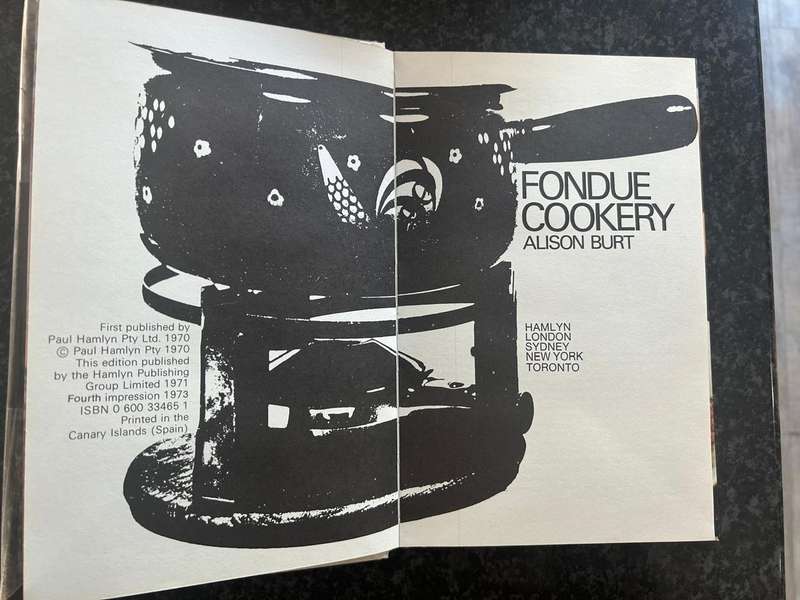 Fondue Cookery by Alison Burt