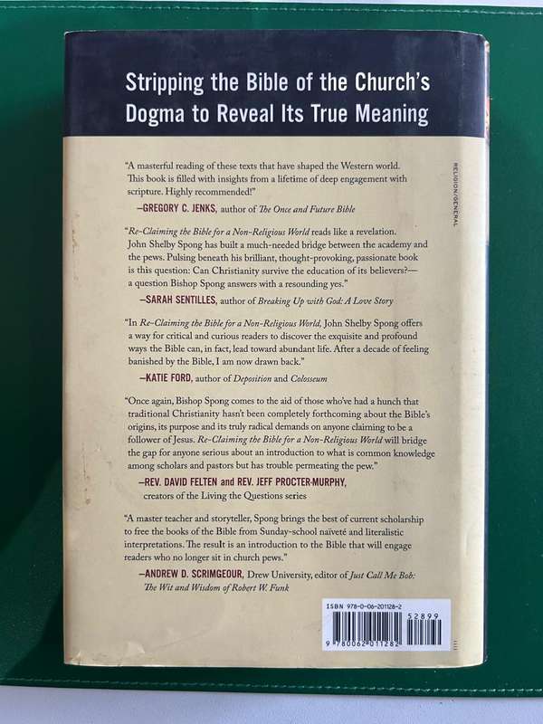 Re-Claiming the Bible for a Non-Religious World - John Shelby Spong