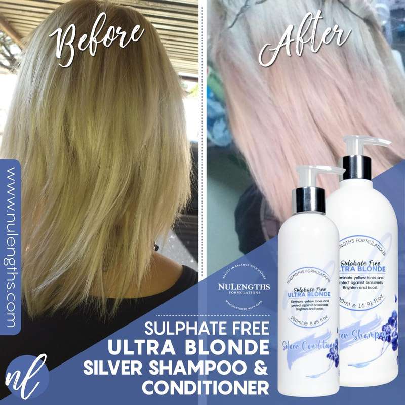 Ultra Blonde Silver Shampoo + Conditioner Combo 250ml