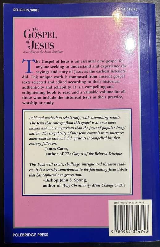 The Gospel of Jesus: According to the Jesus Seminar - Softcover Jesus Seminar
