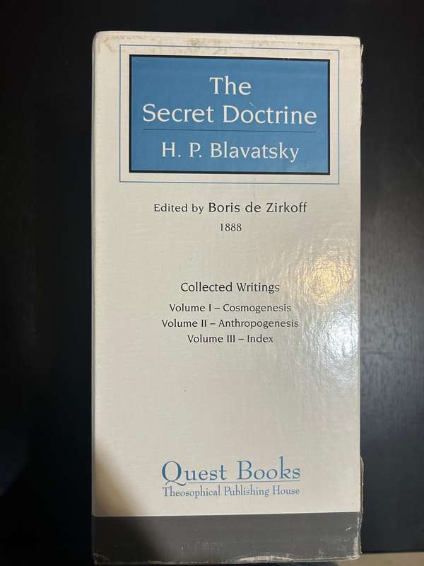 The Secret Doctrine, H. P. Blavatsky 1888 Collected Writings Boxset