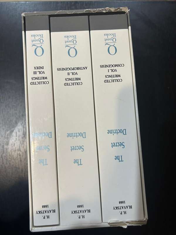 The Secret Doctrine, H. P. Blavatsky 1888 Collected Writings Boxset
