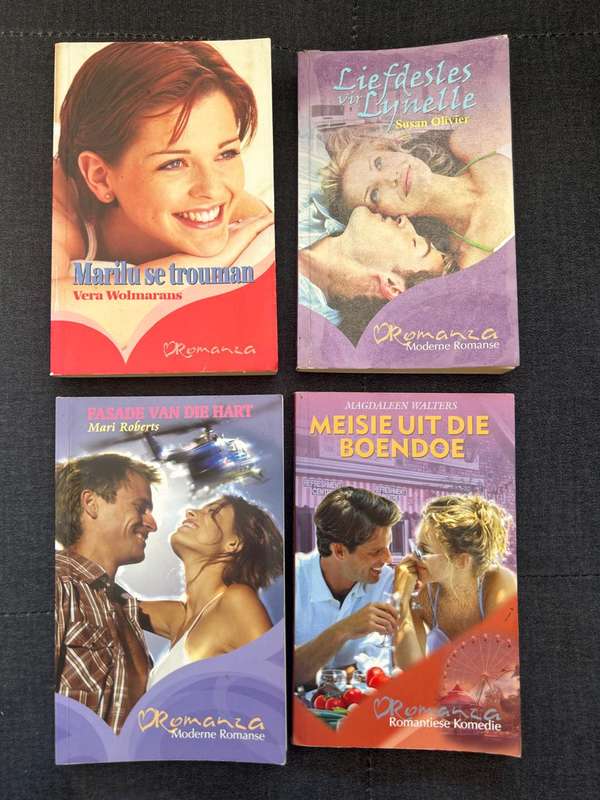 Romanza 4 verskillende boeke
