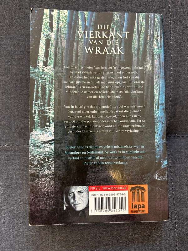 Die Vierkant van die Wraak - Pieter Aspe