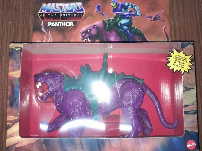 Masters Of The Universe Origins Panthor Action Figure (He-Man / He Man)