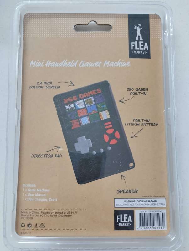 Mini Handheld Gaming By flea Market, 256 Built-In Games! Brand New, USB Charging