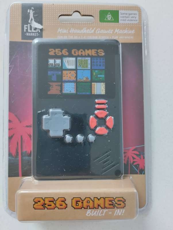Mini Handheld Gaming By flea Market, 256 Built-In Games! Brand New, USB Charging