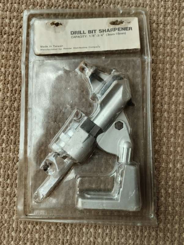 Vintage Drill bit sharpener made in Taiwan
