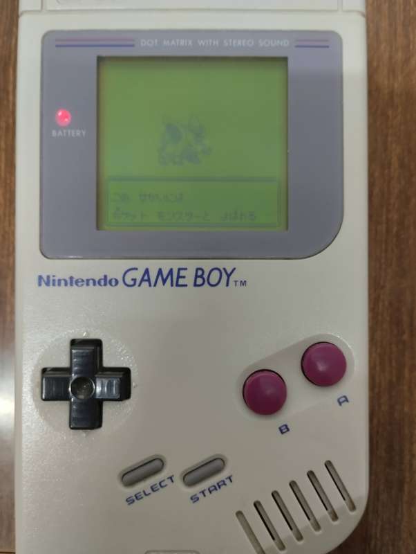 Game Boy Pocket Monsters Pokemon Red Charizard Japan - tested and working