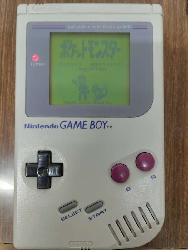 Game Boy Pocket Monsters Pokemon Red Charizard Japan - tested and working
