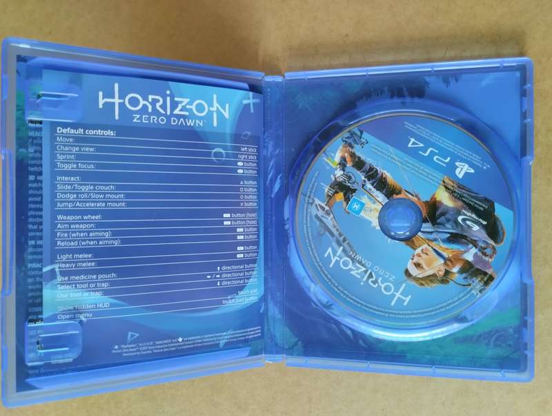 horizon zero dawn ps4 (NOT TESTED)
