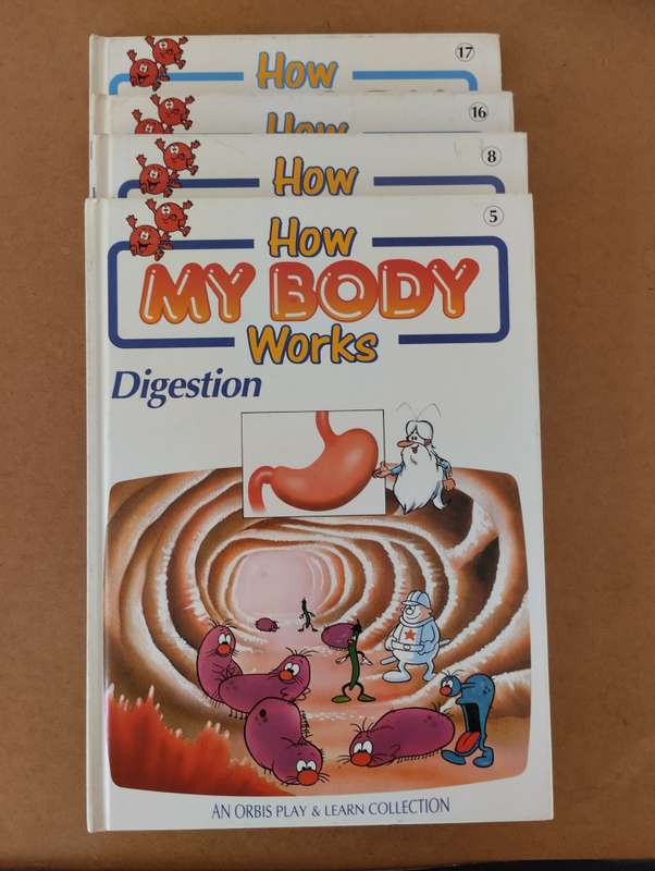 How My Body Works - Book 5, 8, 16, 17 (bundle)