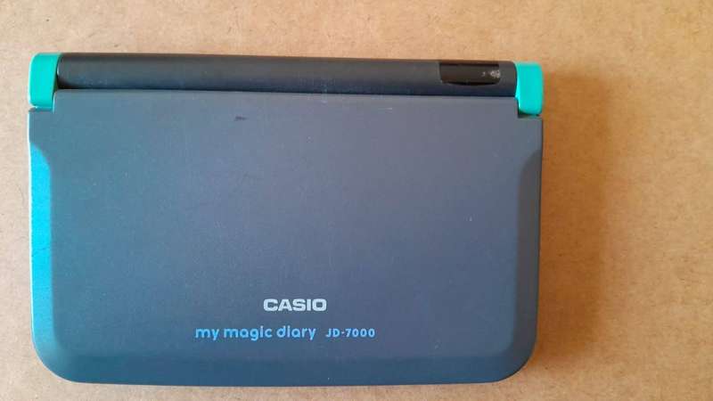 Vintage Casio my magic diary JD-7000 Tested and working!