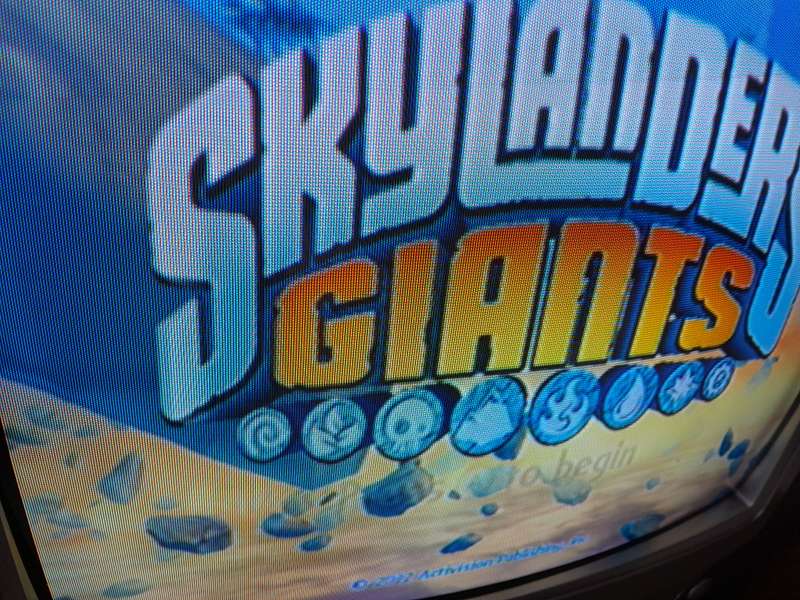2xNintendo Wii Games - Skylanders Game Bundle - Giants & Spyro's Adventure